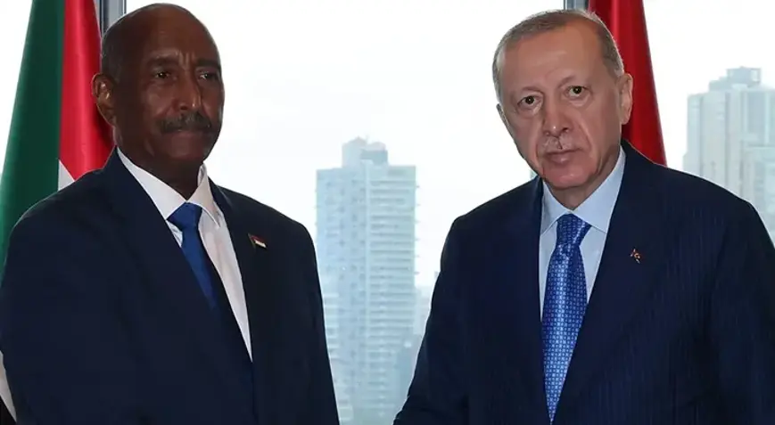 Cumhurbaşkanı Erdoğan, Sudan Egemenlik Konseyi Başkanı el-Burhan ile görüştü