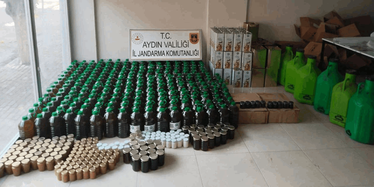 Aydın'da sahte zeytinyağı operasyonu: 2 bin 880 litre ele geçirildi