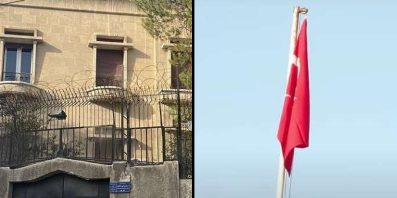 Şam Büyükelçiliği'ne Türk bayrağı çekildi; elçilik faaliyetleri yeniden başladı