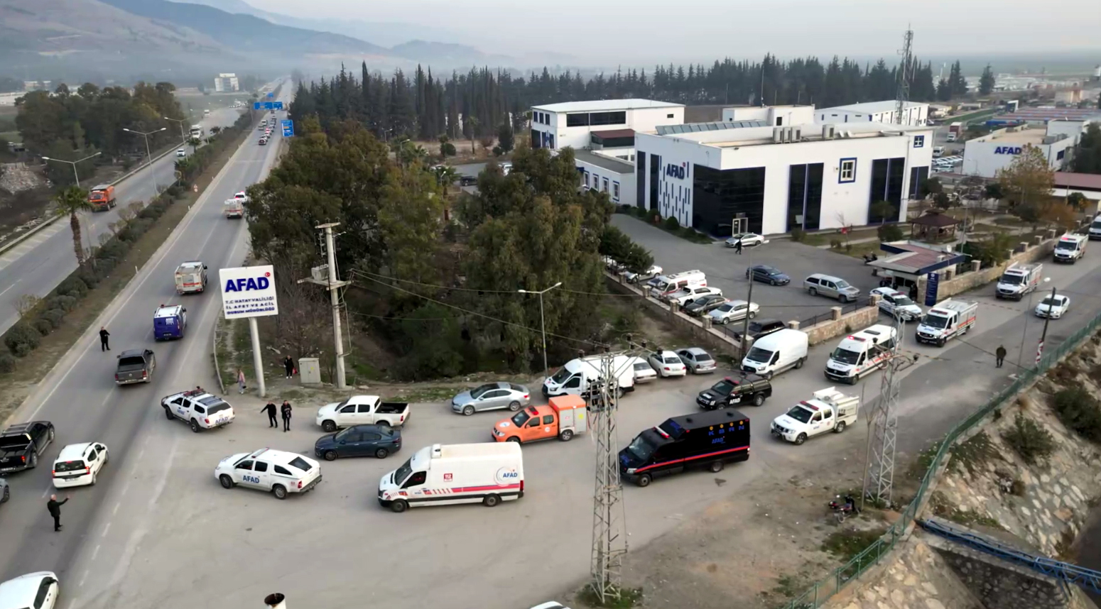 AFAD'dan Şam'da Sednaya Hapishanesi'nde arama kurtarma çalışması