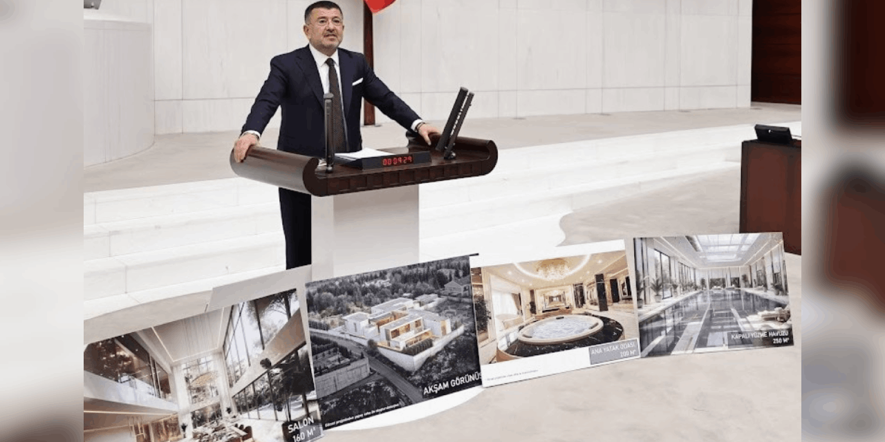 Veli Ağbaba, Osman Gökçek’in evinin görüntülerini gösterip test yaptı: "Uyuşturucu baronu, Arap Şeyhi mi, hırsız mı?"