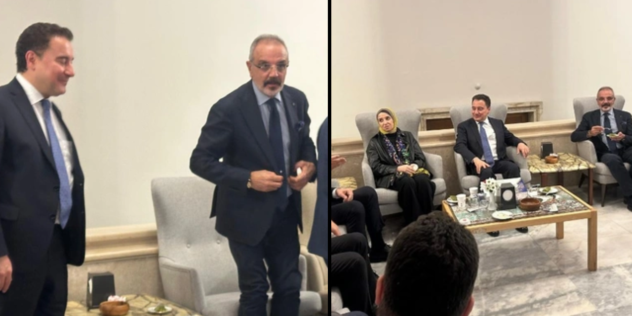 Ali Babacan'dan bütçe sürecinde 'TBMM' ziyareti: Vekillere tatlı ısmarladı