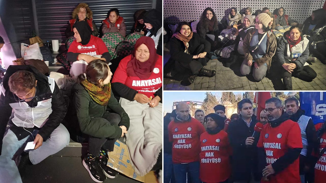 Bakan söz verdi: Polenez işçileri eylemlerine ara verdi