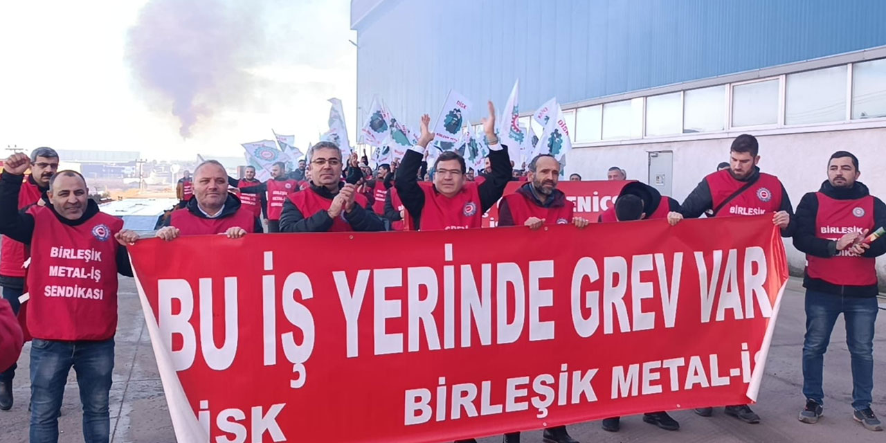 MESS Üyesi Arıtaş’ta grev başladı: İşçiler yasak tanımıyor, mücadele ediyor