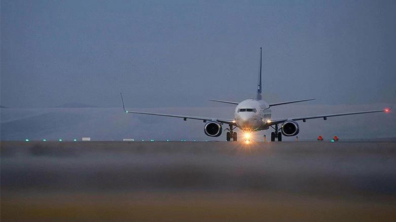 Diyarbakır'da uçak seferlerine sis engeli