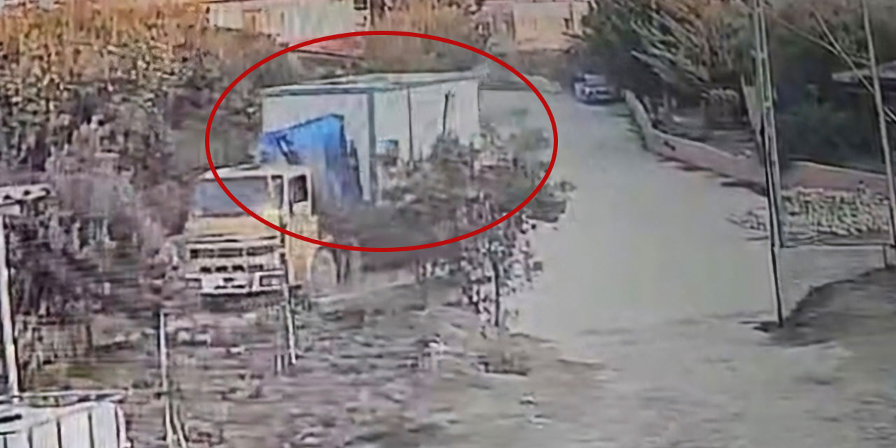 Depremin yerle bir ettiği kentte konteyner çaldılar