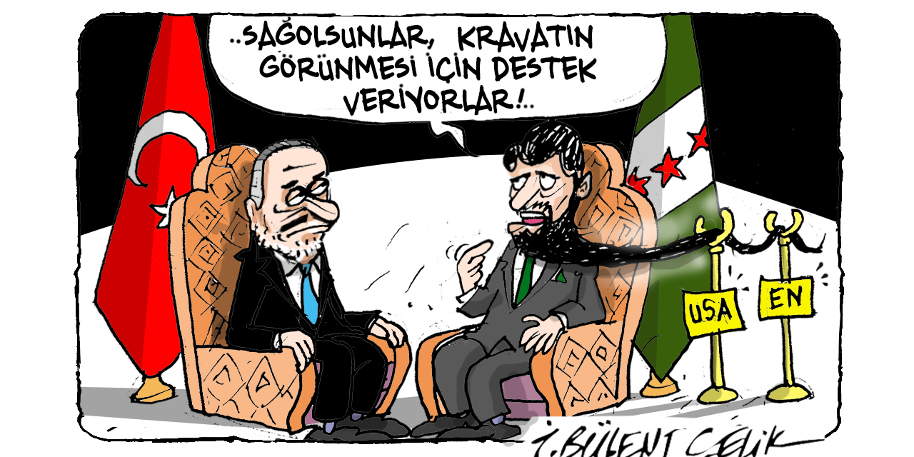 İ. Bülent Çelik'in 23 Aralık 2024 tarihli karikatürü