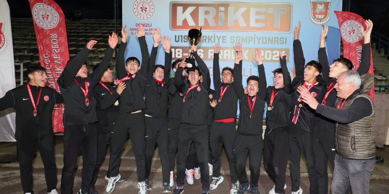 19 Yaş Altı Kriket Türkiye Şampiyonası, Denizli'de yapıldı