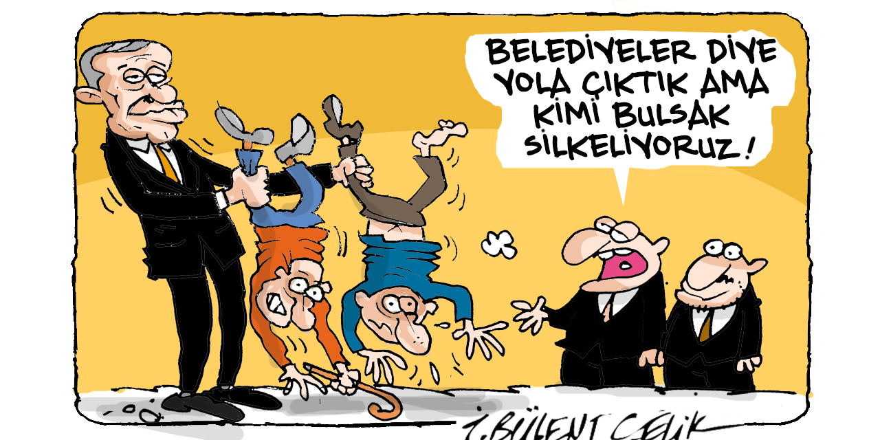 İ. Bülent Çelik'in 27 Aralık 2024 tarihli karikatürü