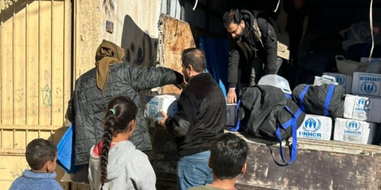 Ukrayna'dan Suriye'ye 500 tonluk gıda yardımı