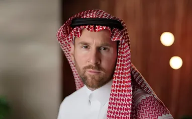 Messi de Suudi Arabistan'da!