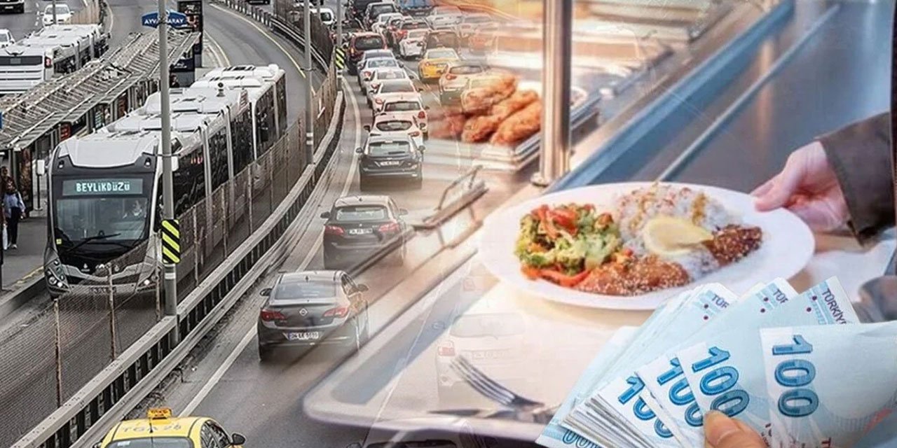 Milyonları ilgilendiren günlük yemek ve ulaşım bedeli belli oldu!