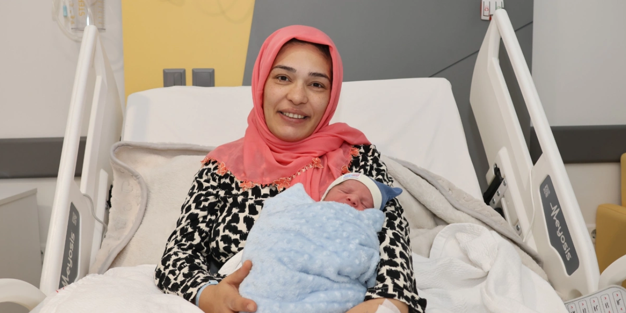 2025 yılının ilk bebeği Mahir Deniz oldu