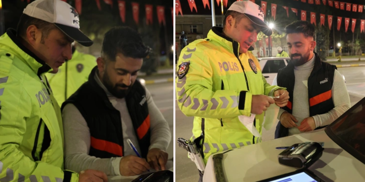 Yeni yılın ilk cezasını yiyince isyan etti: 'Madalya mı taksınlar?'