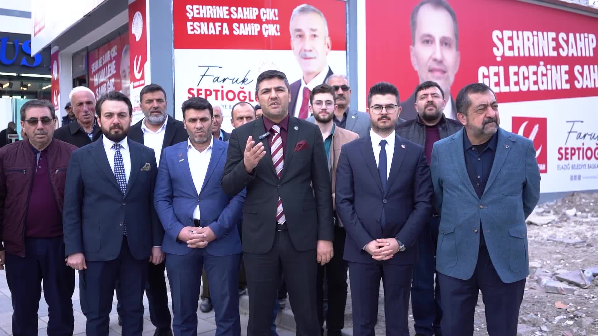 Elazığ'da Yeniden Refah Partisi'nin mitingine izin verilmedi