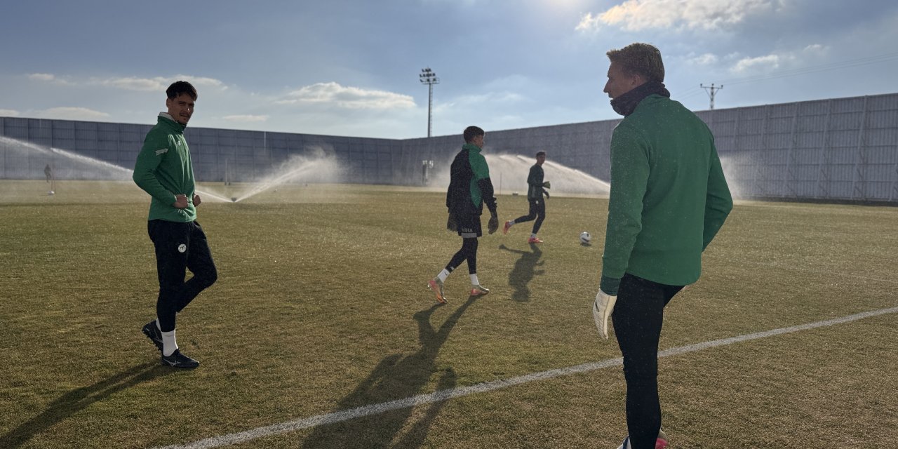 Konyaspor'da Alanyaspor maçı hazırlıkları sürüyor