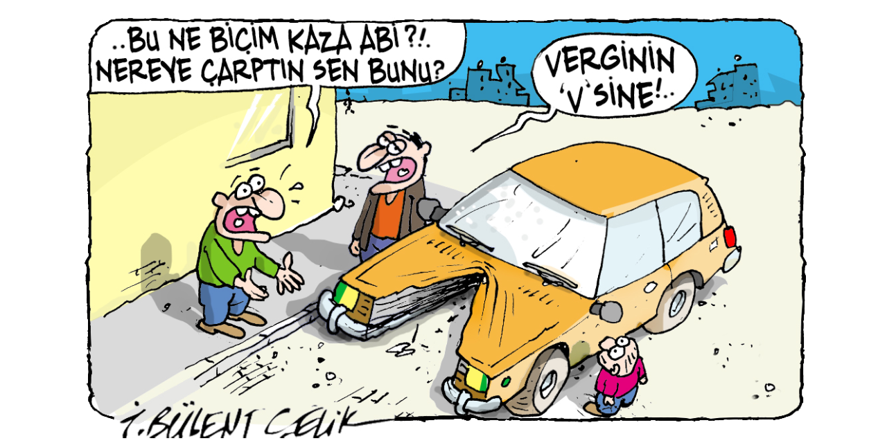 İ. Bülent Çelik'in 2 Ocak 2025 tarihli karikatürü