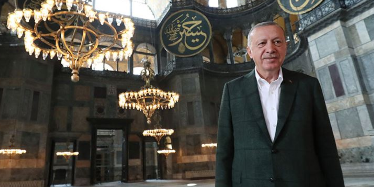 Erdoğan'dan Ayasofya açıklaması! 'Açmak bu fakire nasip oldu'