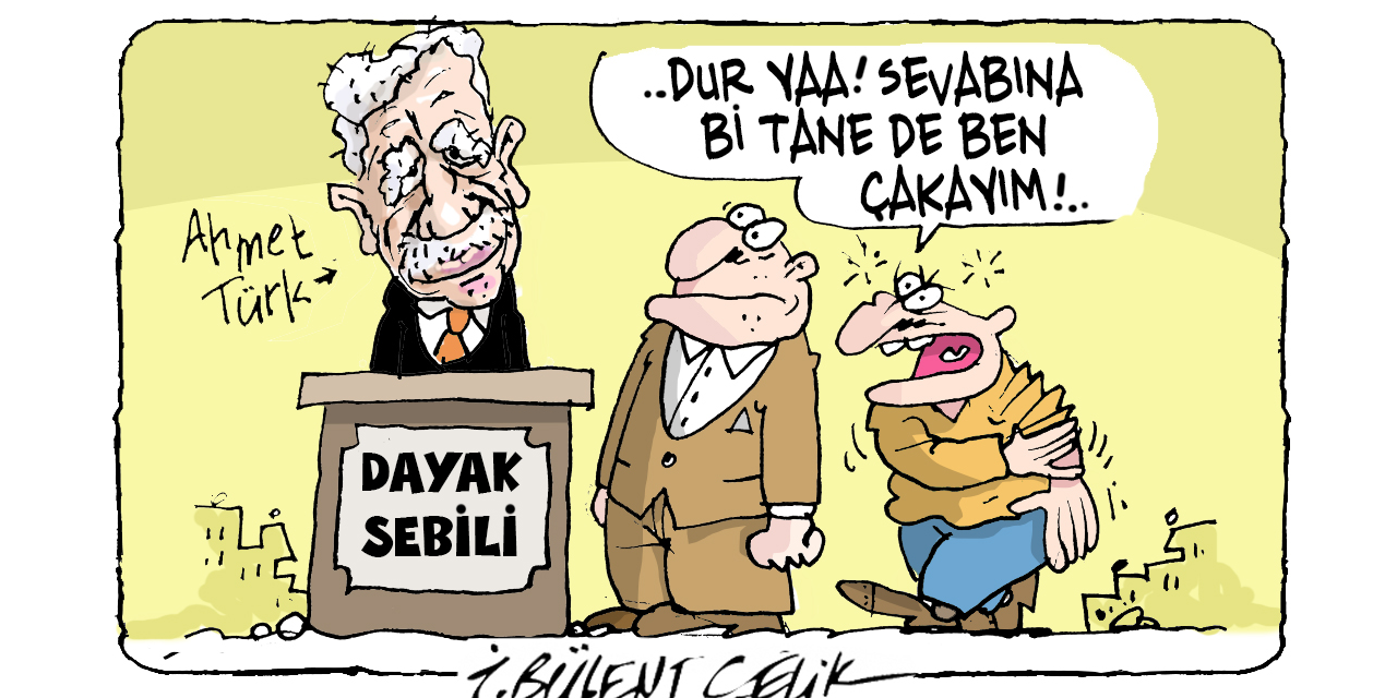 İ. Bülent Çelik'in 4 Ocak 2025 tarihli karikatürü