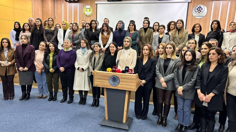 Bölge barolarından Rojin Kabaiş için ortak açıklama