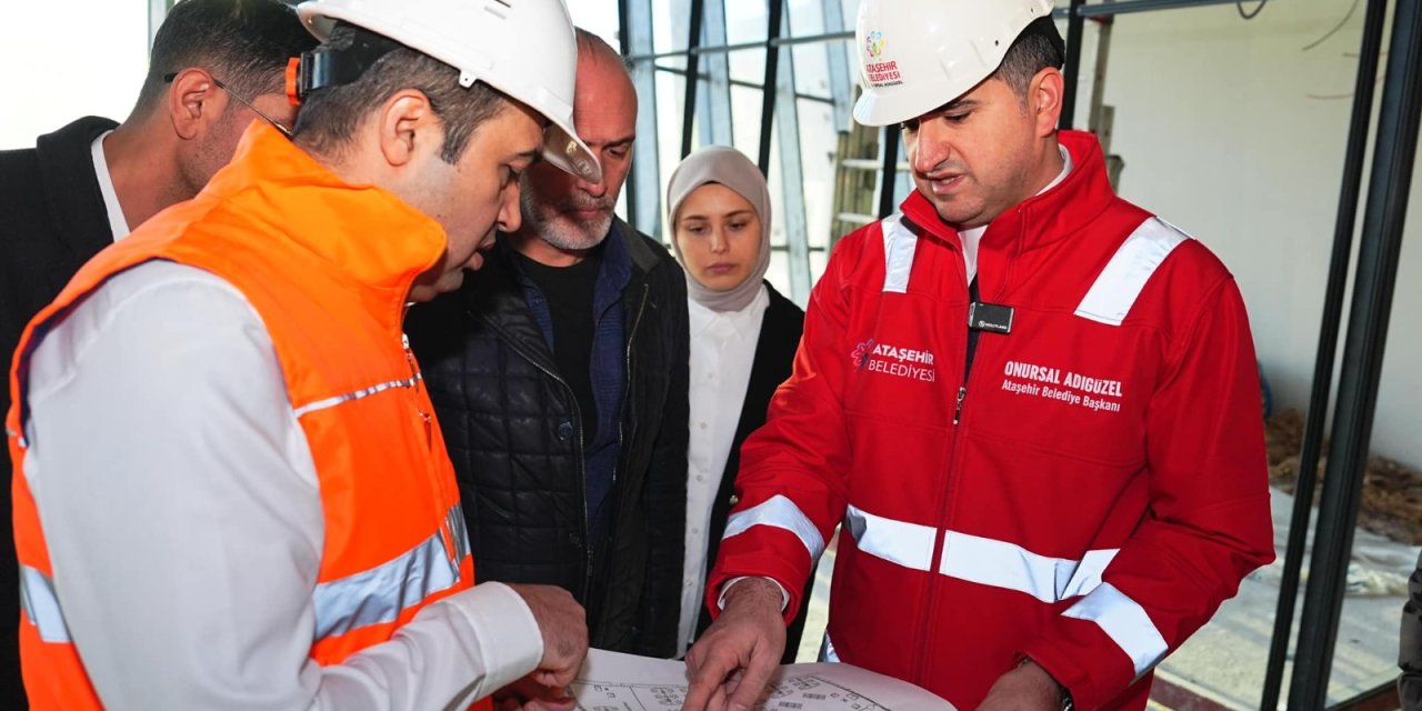 Ataşehir Belediyesi, yeni yılda yeni projelere hızlı başladı
