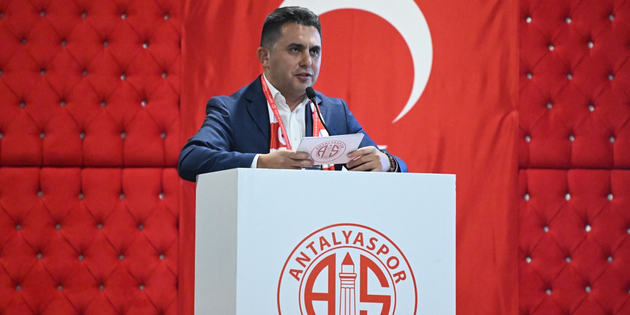 Antalyaspor'un yeni başkanı belli oldu