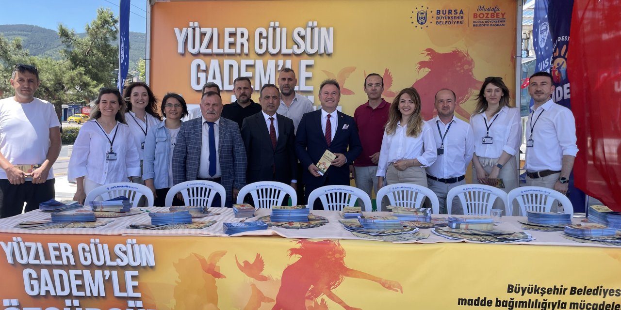 Bursa Büyükşehir Belediyesi'nden, bağımlılıkla mücadeleye tam destek