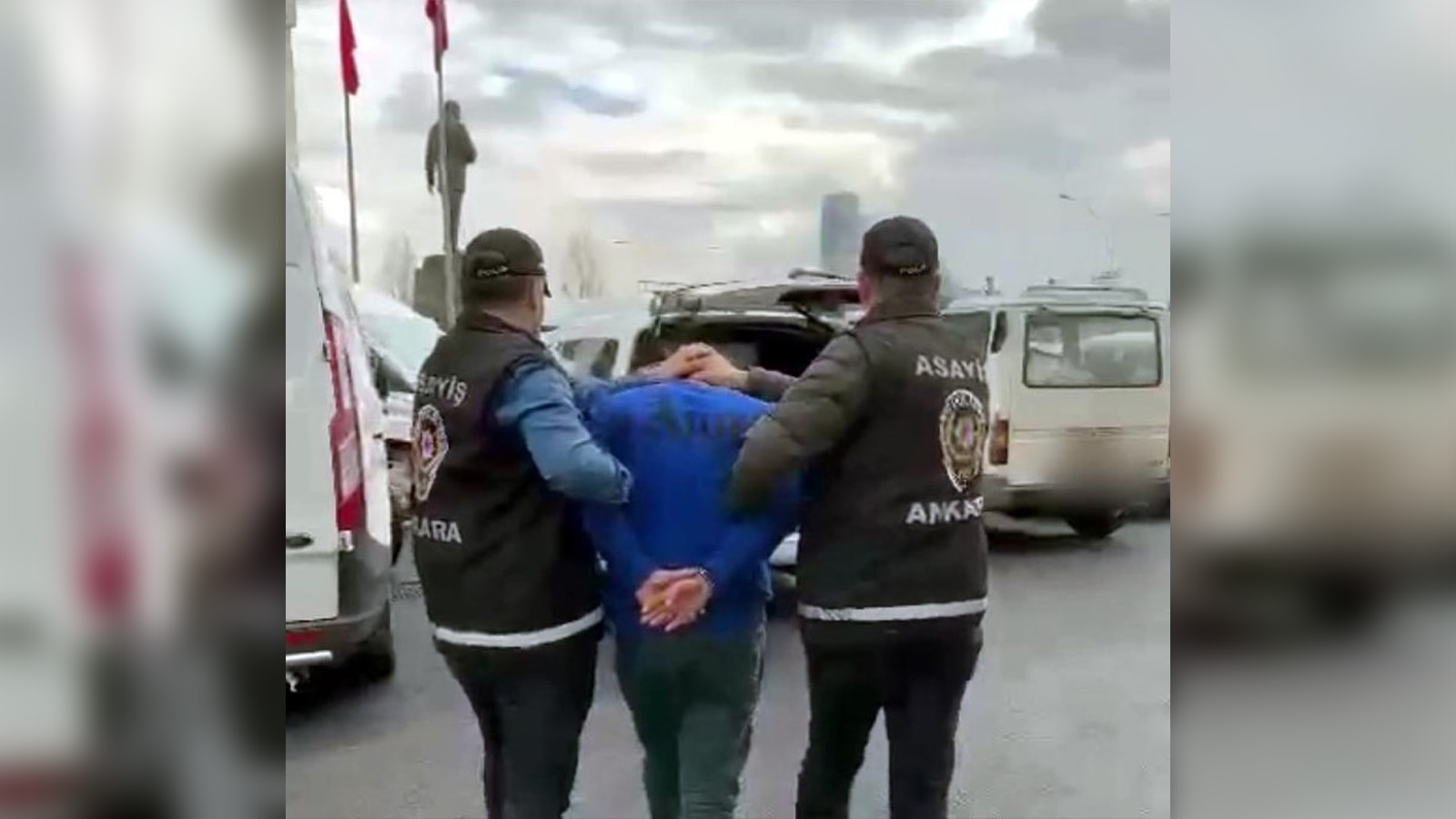 Ankara'da 100 yıl hapis cezası bulunan firari, gardıropta yakalandı