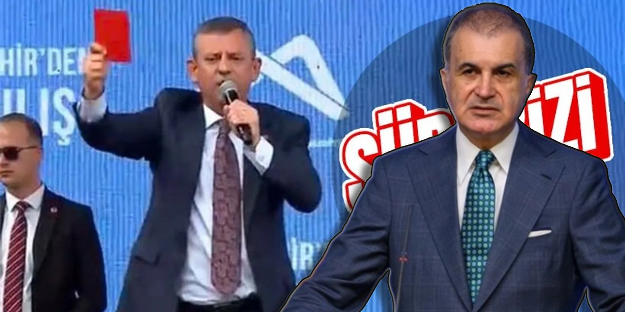 AKP Sözcüsü Çelik'ten Özgür Özel'e 'kırmızı kart' cevabı: 'Günün siyasi fıkrası...'