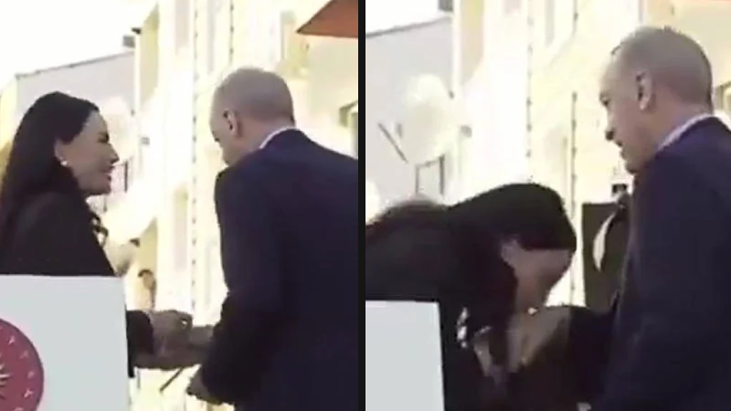 Erdoğan, elini öpen AKP'li vekile 200 lira harçlık verdi