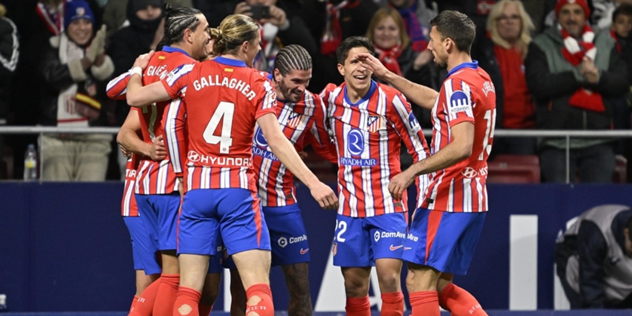 LaLiga'da üst üste 8. galibiyet Atletico Madrid'i zirveye taşıdı