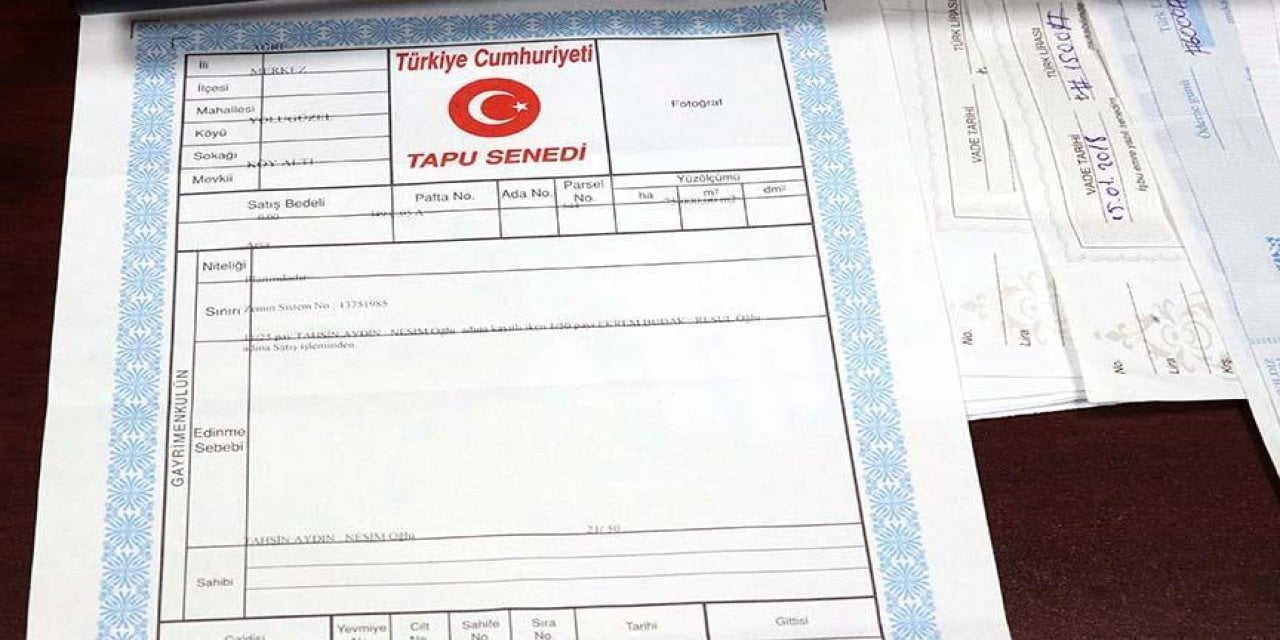 Tapu Sahiplerinden Artık Bu Belge İstenecek: 15 Gün Süresi Var