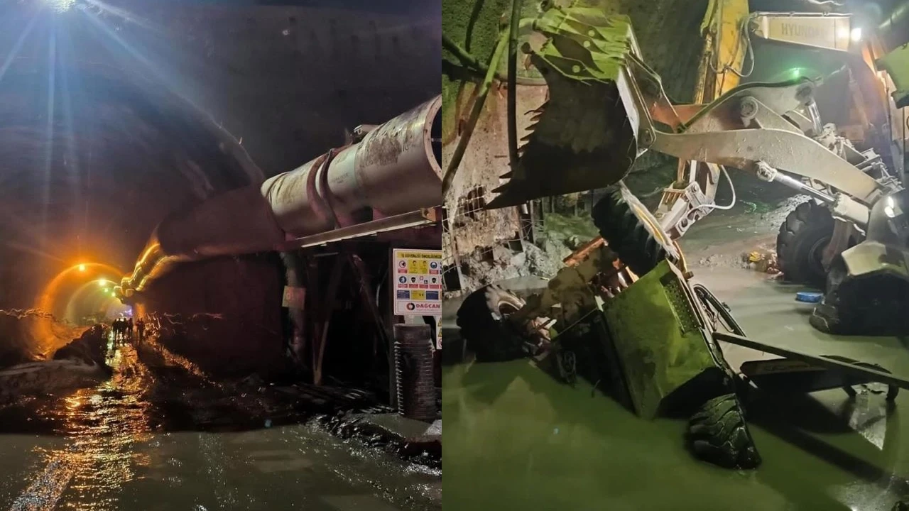 Manisa'da devrilen iş makinesinin operatörü öldü