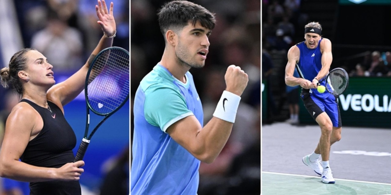 Sabalenka, Alcaraz ve Zverev 4. turda