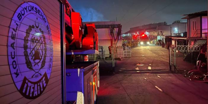 Kocaeli'nde gaz dolum tesisinde sızıntı!