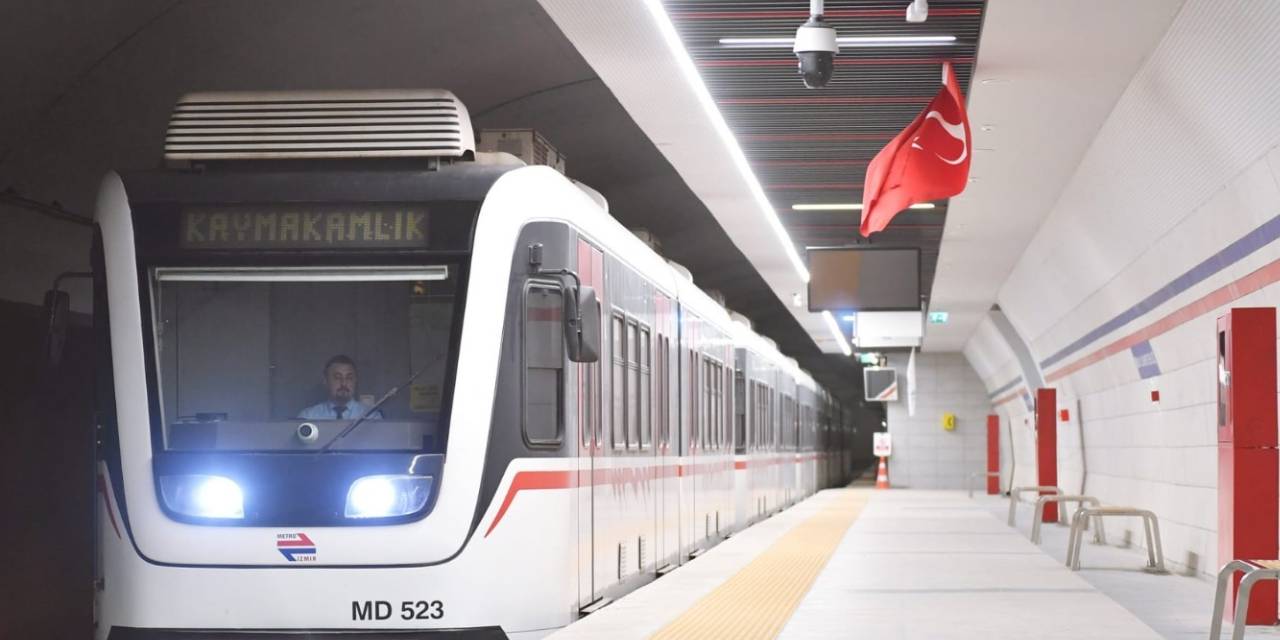 İzmir Metro’da Evka 3-Narlıdere arasında pazar günleri kesintisiz ulaşım
