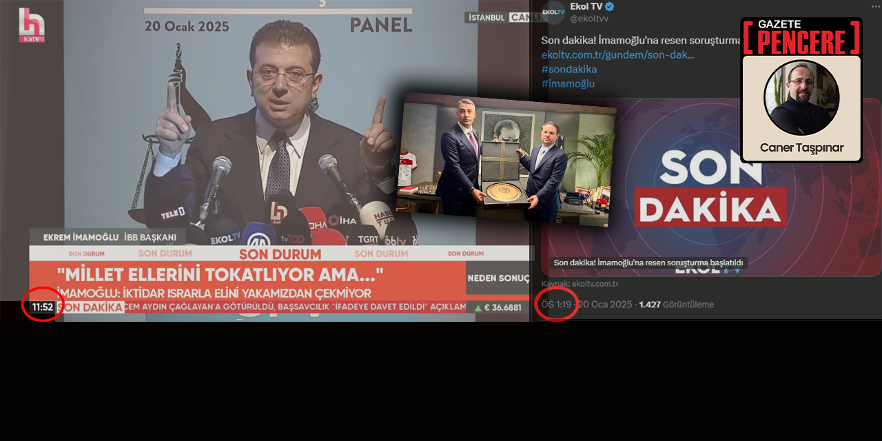 İmamoğlu’nun cümlesinden Başsavcılığın duyurusuna kadar rekor soruşturma 87 dakikada geldi