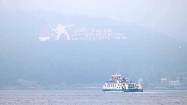 Çanakkale'de durdurulan deniz seferleri normale döndü