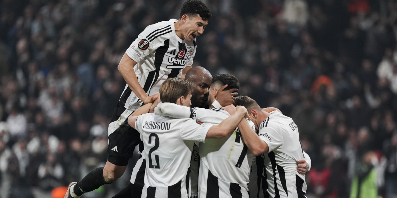 Avrupa Ligi'ne kartal pençesi! Beşiktaş, Athletic Bilbao'yu yere serdi