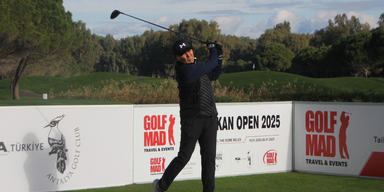 7. Balkan Open 2025 Golf Şampiyonası Antalya'da başladı