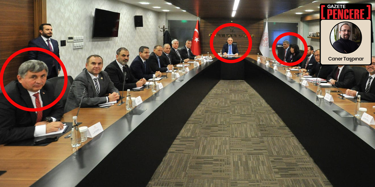 Otelin sahibi Ergül’ün Bakan Ersoy ve Genel Müdür Çıldık’la toplantıları