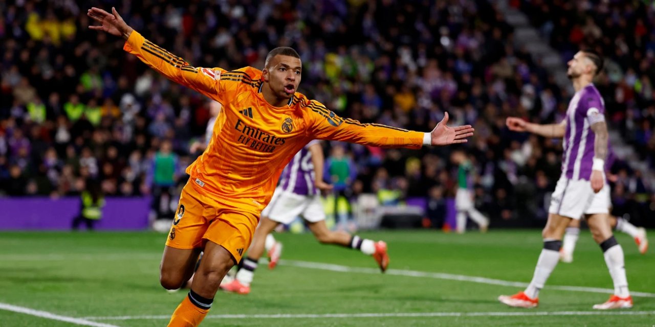 Real Madrid, Valladolid'i Mbappe'nin golleri ile geçti