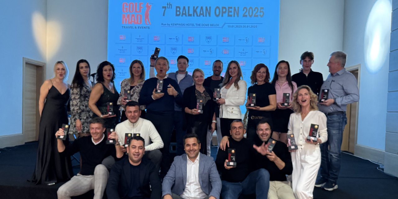 7. Balkan Open 2025 Golf Şampiyonası sona erdi