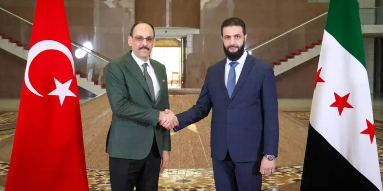 MİT Başkanı İbrahim Kalın, HTŞ lideri Ahmed Şara ile görüştü