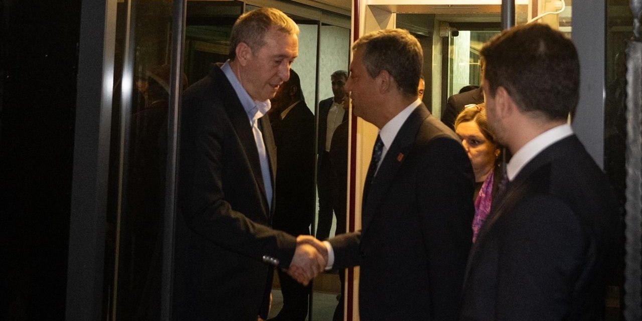 CHP lideri Özgür Özel'den Tuncer Bakırhan'a taziye ziyareti