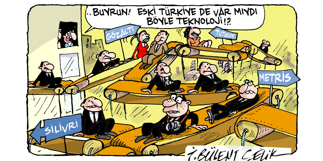 İ. Bülent Çelik'in 29 Ocak 2025 tarihli karikatürü-