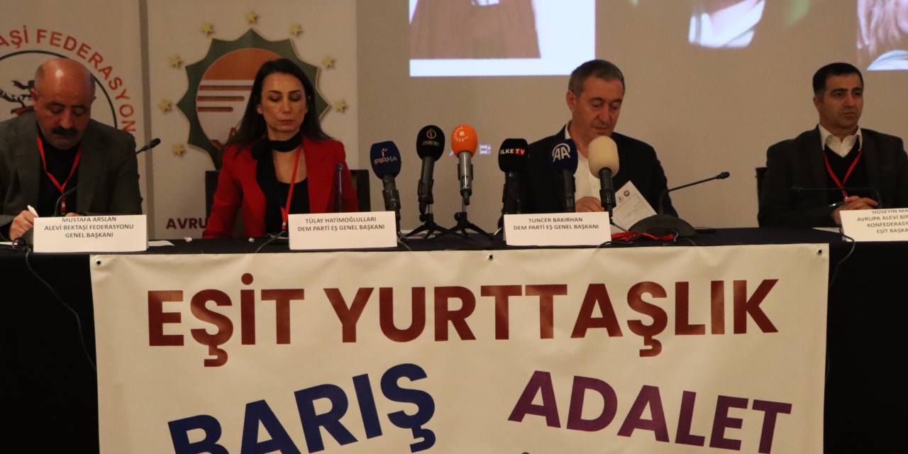 DEM Parti’den Kürt ve Alevi hakları için birlik mesajı: 'Süreç çözüme evrilecekse Kürt ne aldıysa Alevi de onu alacak'