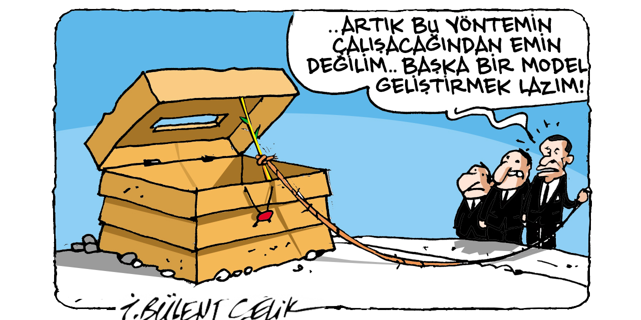 İ. Bülent Çelik'in 4 Şubat 2025 tarihli karikatürü