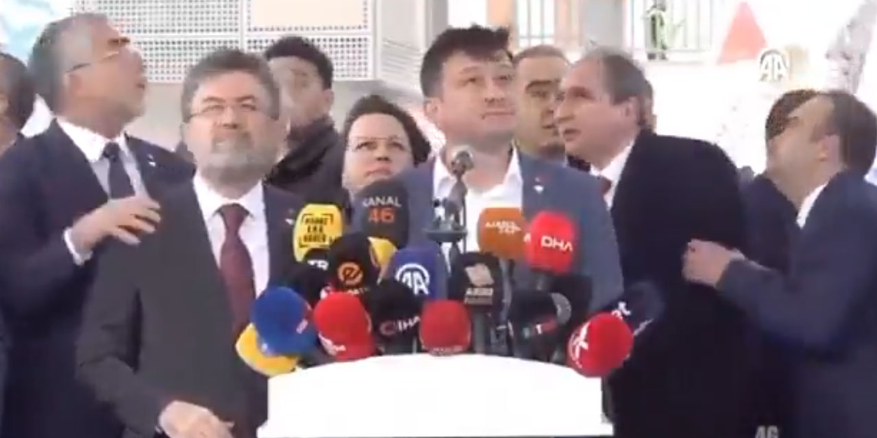 AKP'li bakanları rüzgar dağıttı: Anma programında ilginç anlar yaşandı