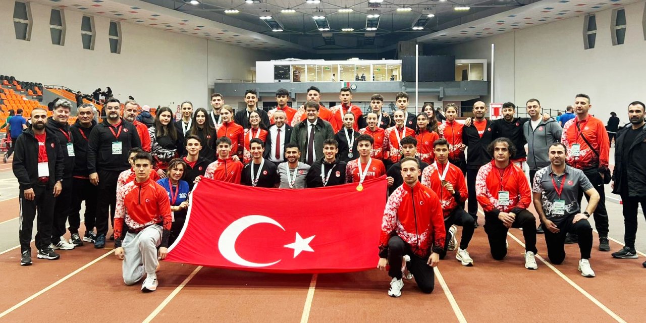 Türkiye, Balkan Atletizm Salon Şampiyonası'nda 13 madalya kazandı